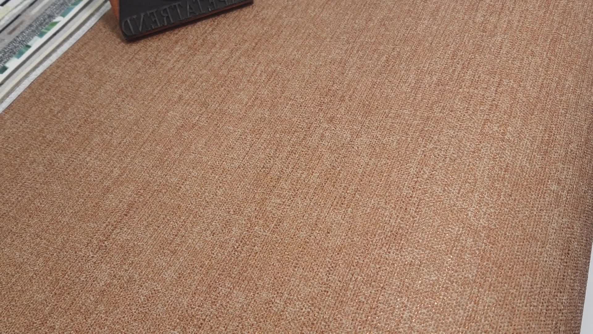 Design tapéta bronz színben textilhatású mintával