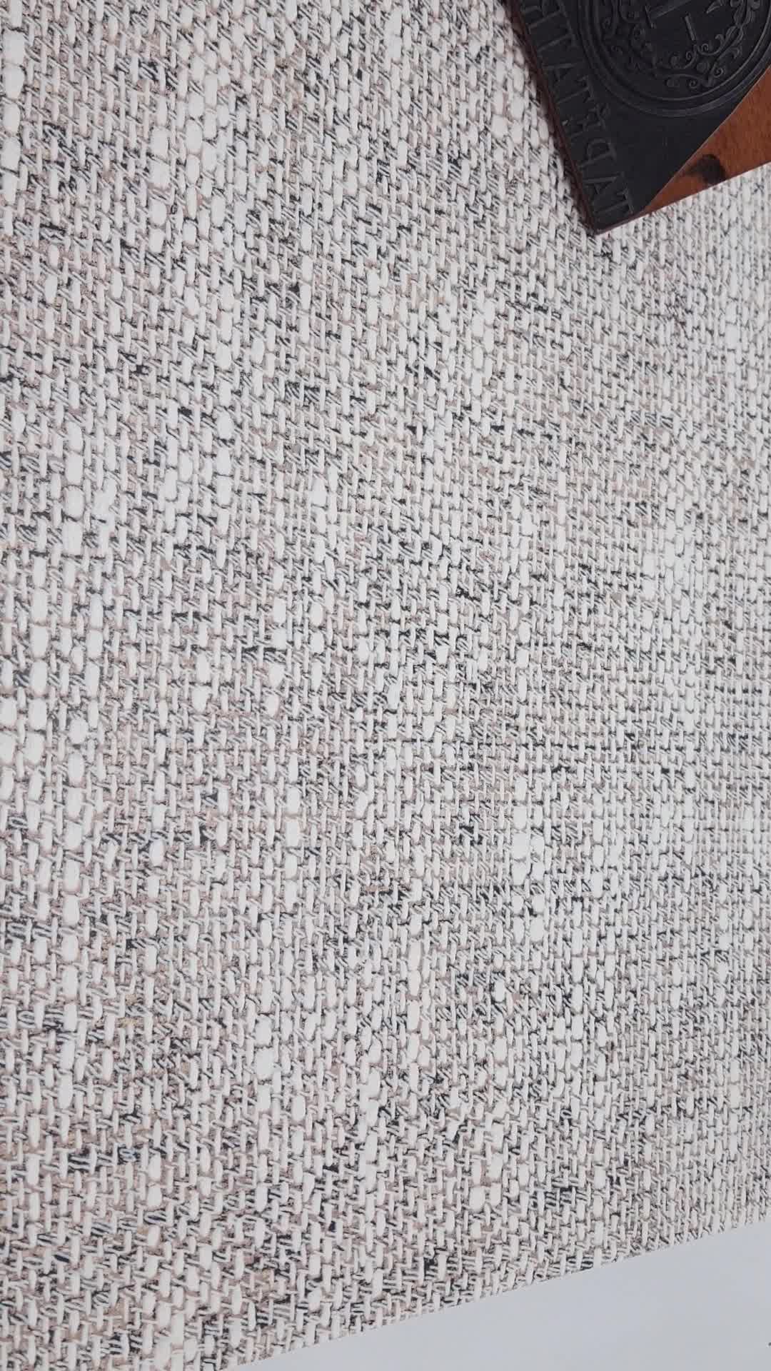 Dekor tapéta barnás textil struktúrával