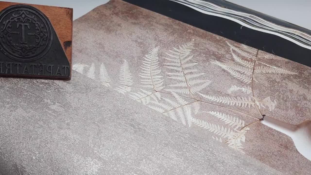 Metál rose gold egyszínű vlies design tapéta