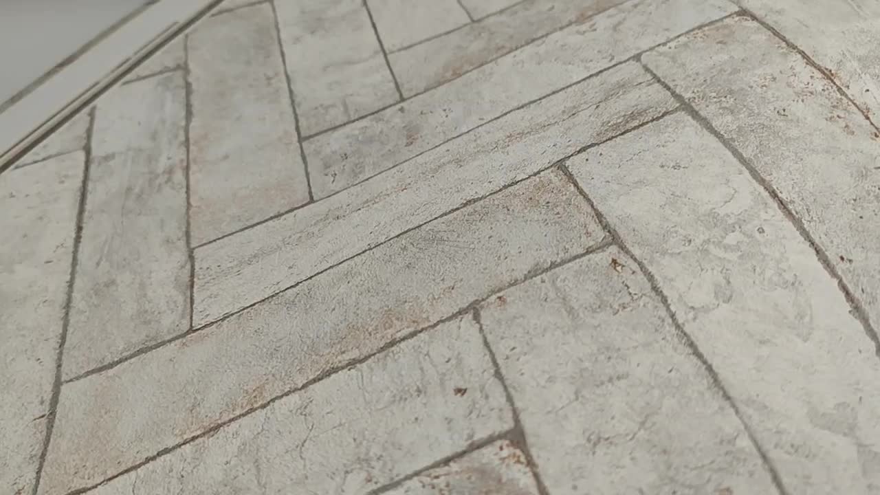 Krémfehér kőlap mintás rusztikus design tapéta