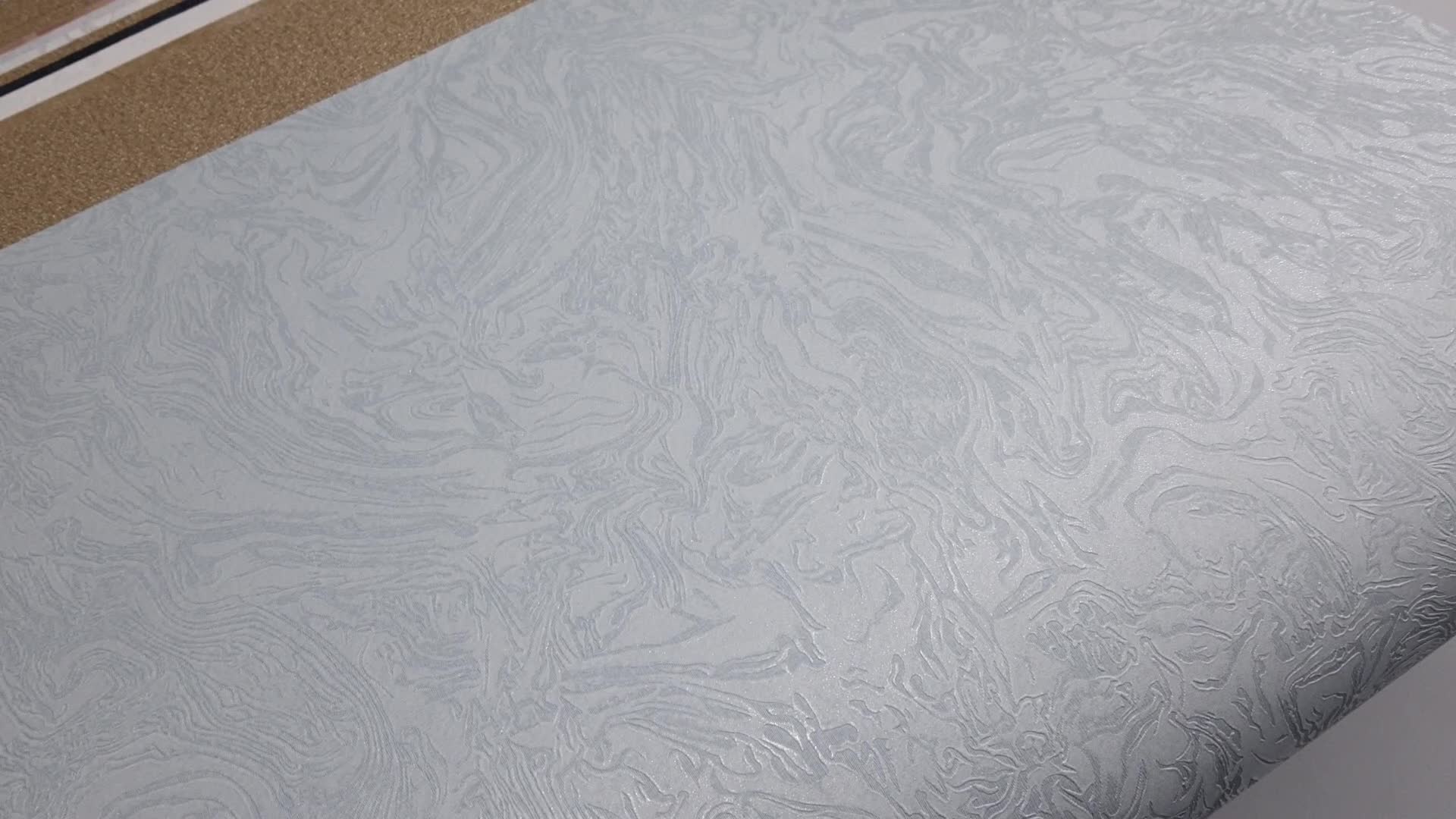 Design tapéta vízkék anygában mintás geometrikus mintával