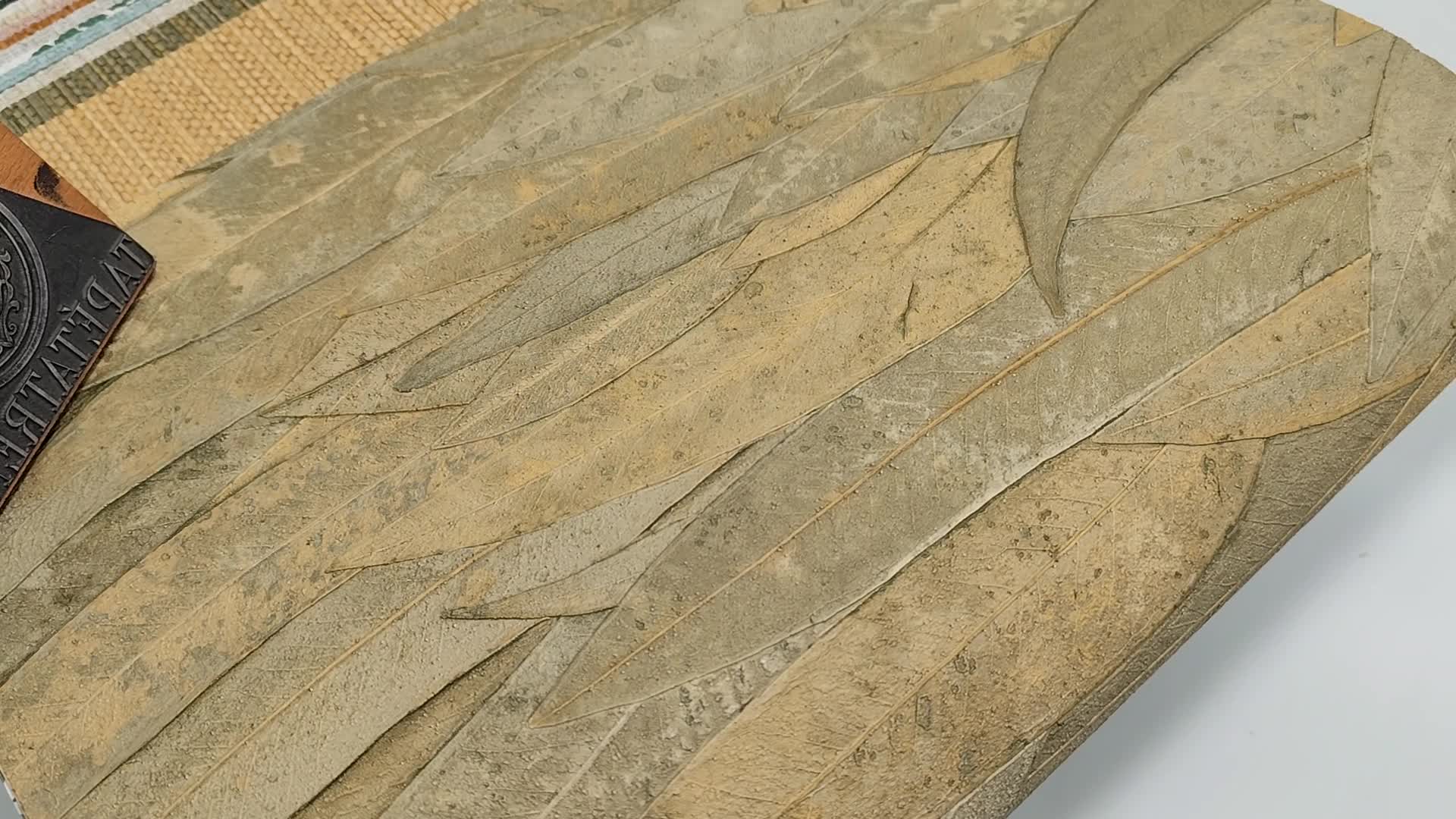 Casamance luxus tapéta struktúrált leveles mintával 70cm széles