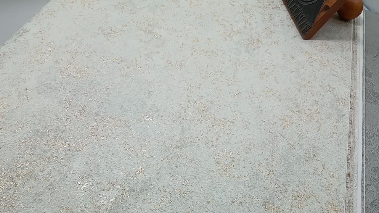 Vinyl design tapéta koptatott arany mintával