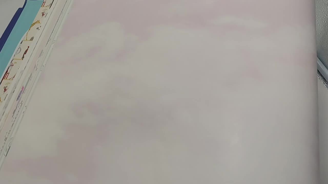 Felhő mintás gyerek design tapéta