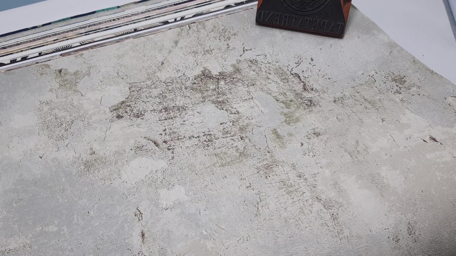 Vinyl tapéta nyers betonhatású szürke mintával