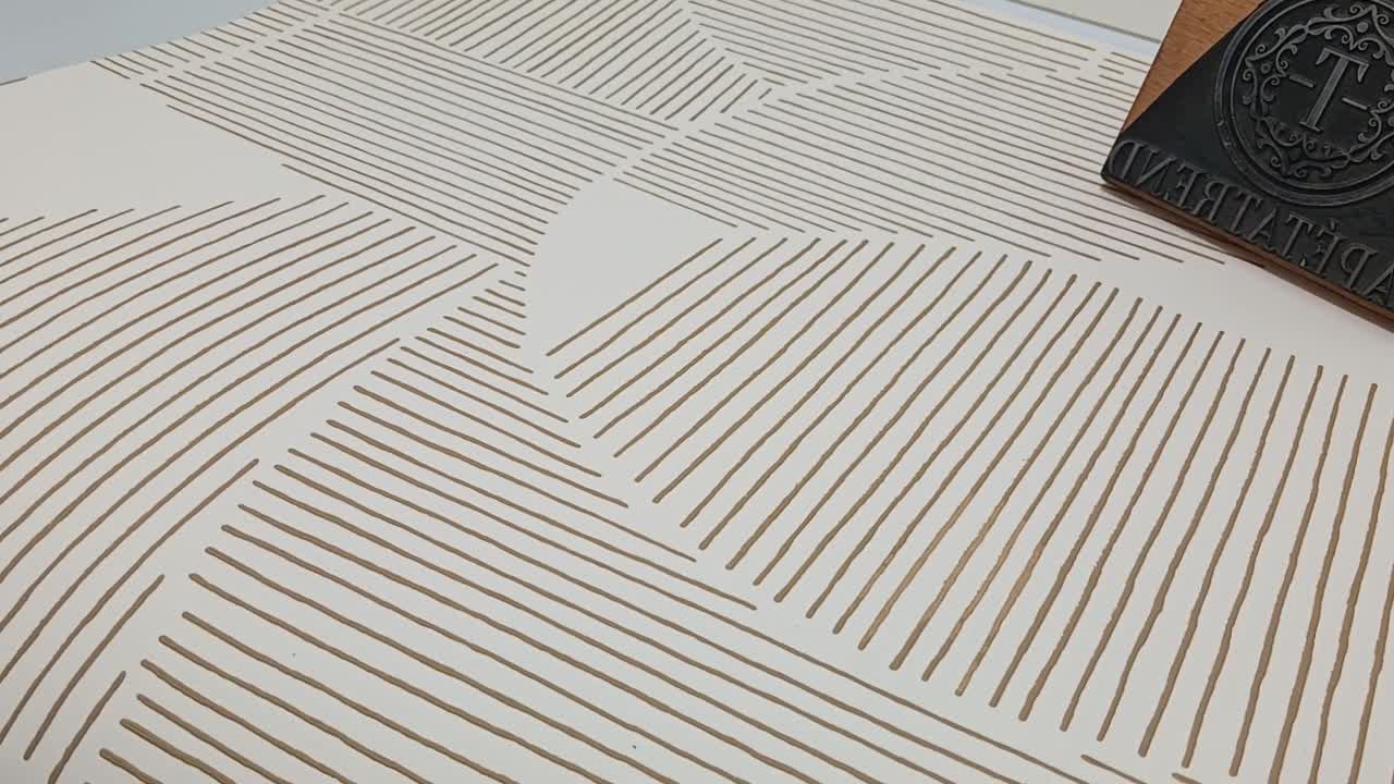 Casadeco modern minimál geometrikus mintás design tapéta