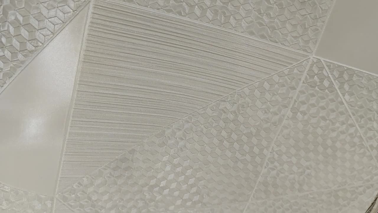 Krém beige elegáns geometrikus mintás luxus olasz design tapéta