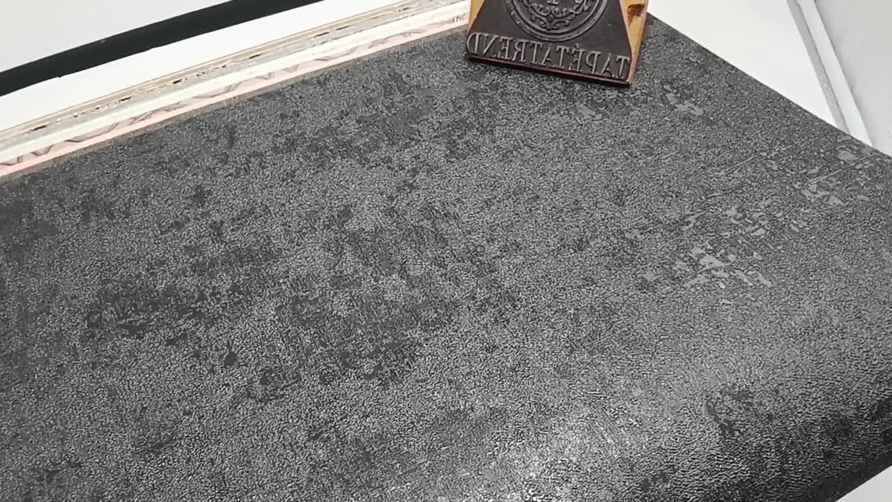 Versace design tapéta fekete egyszínű strukturált