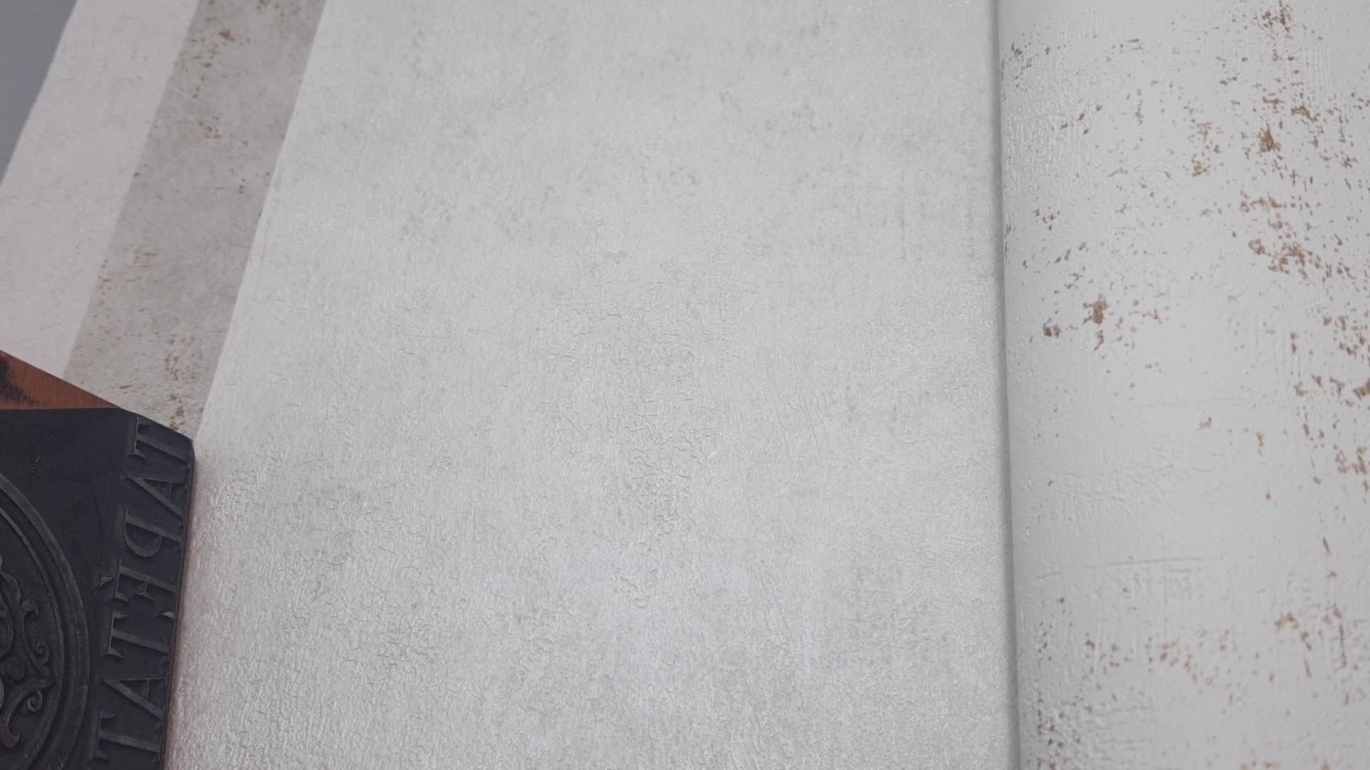 Loft stílusú struktúrált beton hatású gyöngy beige színű design tapéta