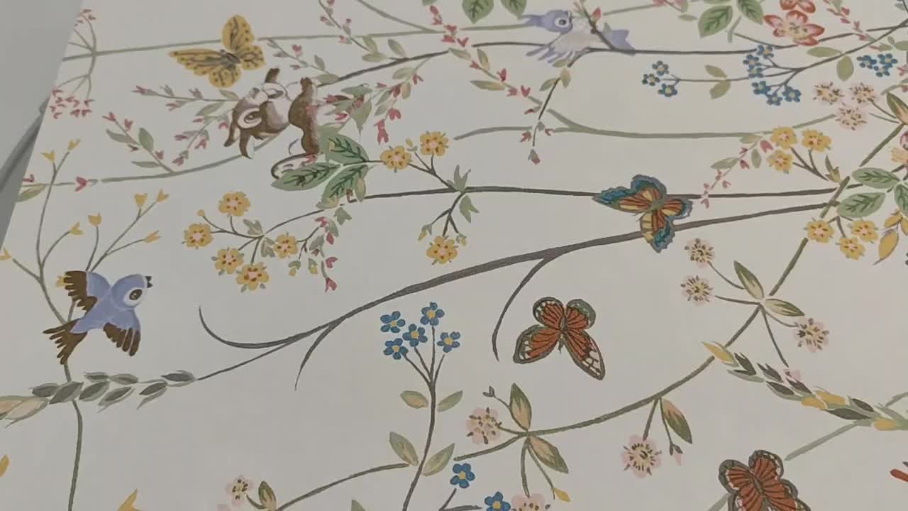 Angol Disney tapéta klasszikus Bambi mintával