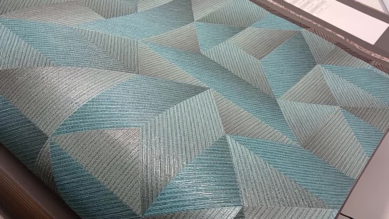 Tüdkiz design tapéta 3d hatású geometrikus mintával vinyl mosható