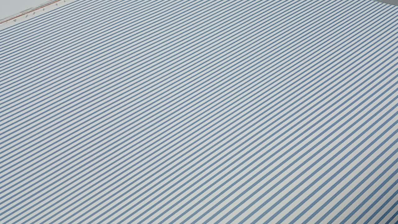 Kék vékony csíkos mintás vlies gyerek tapéta