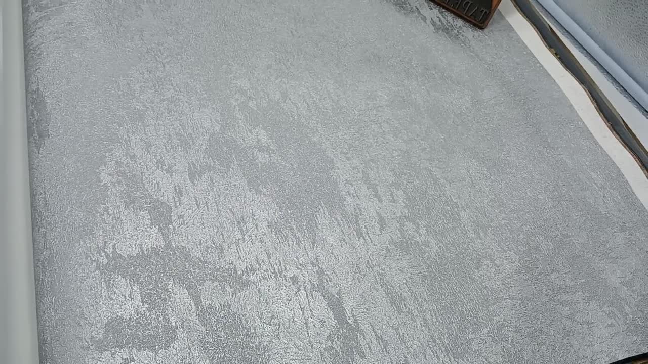 Metál ezüst egyszínű vlies design tapéta