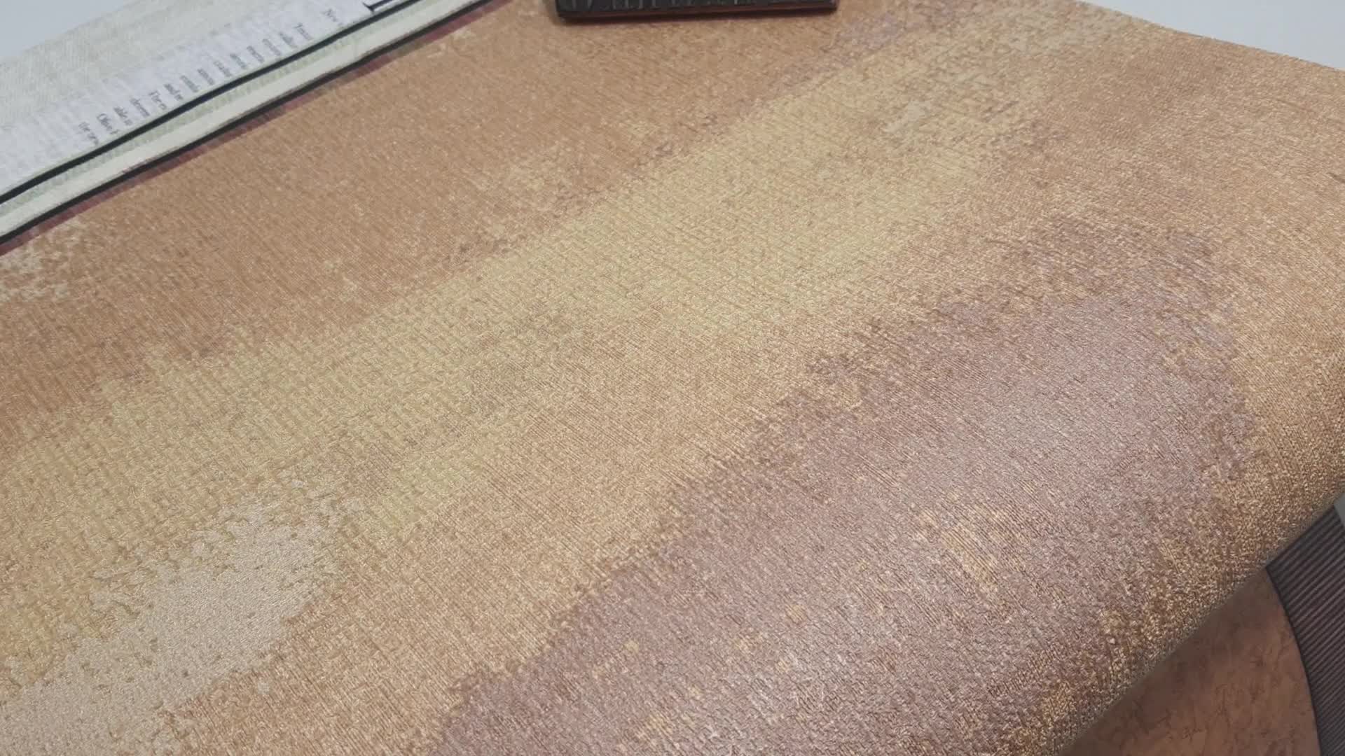 Olasz design tapéta barna koptatott hatású mintával