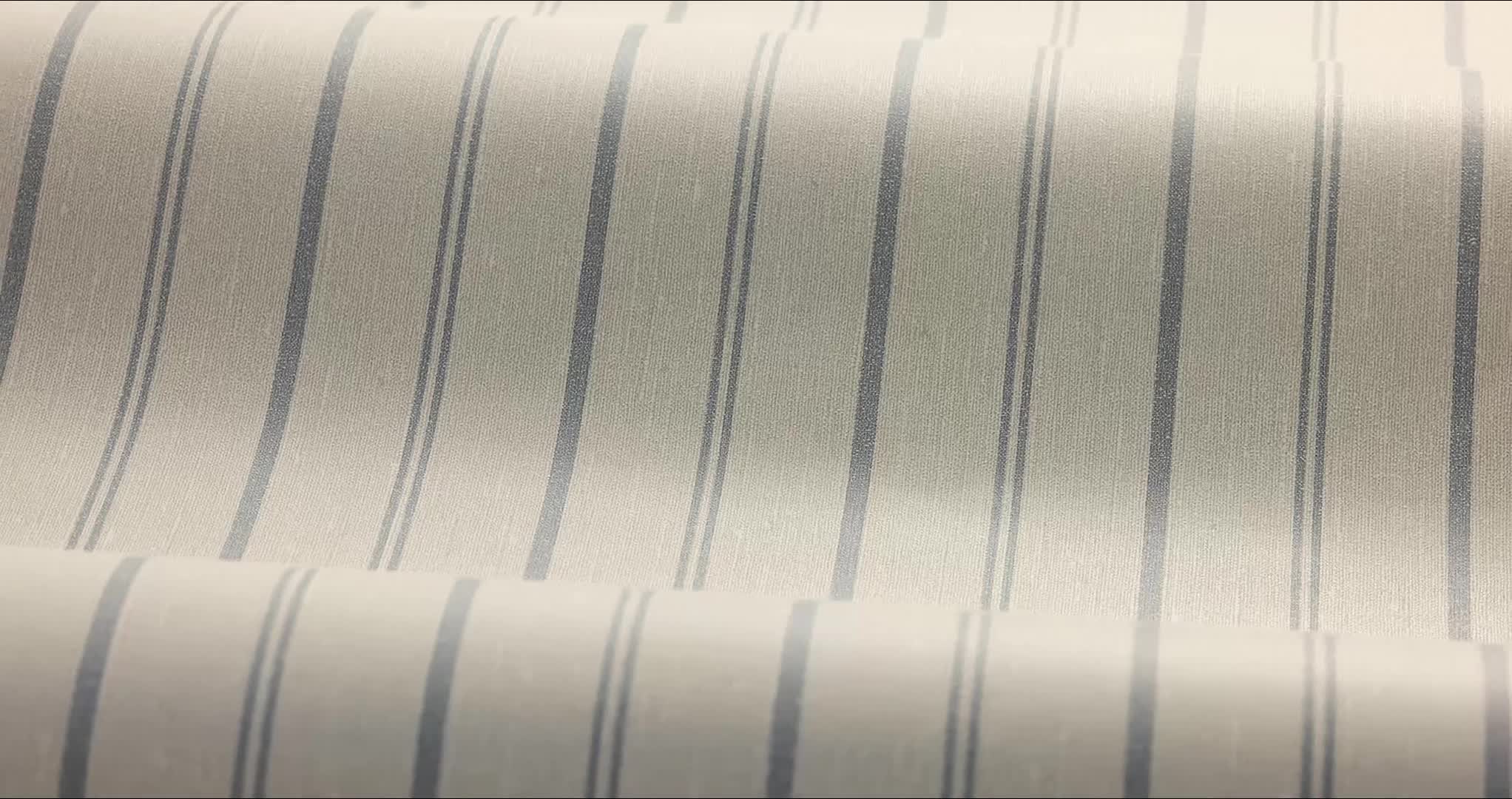 Szürke kék csíkos mintás dekor tapéta