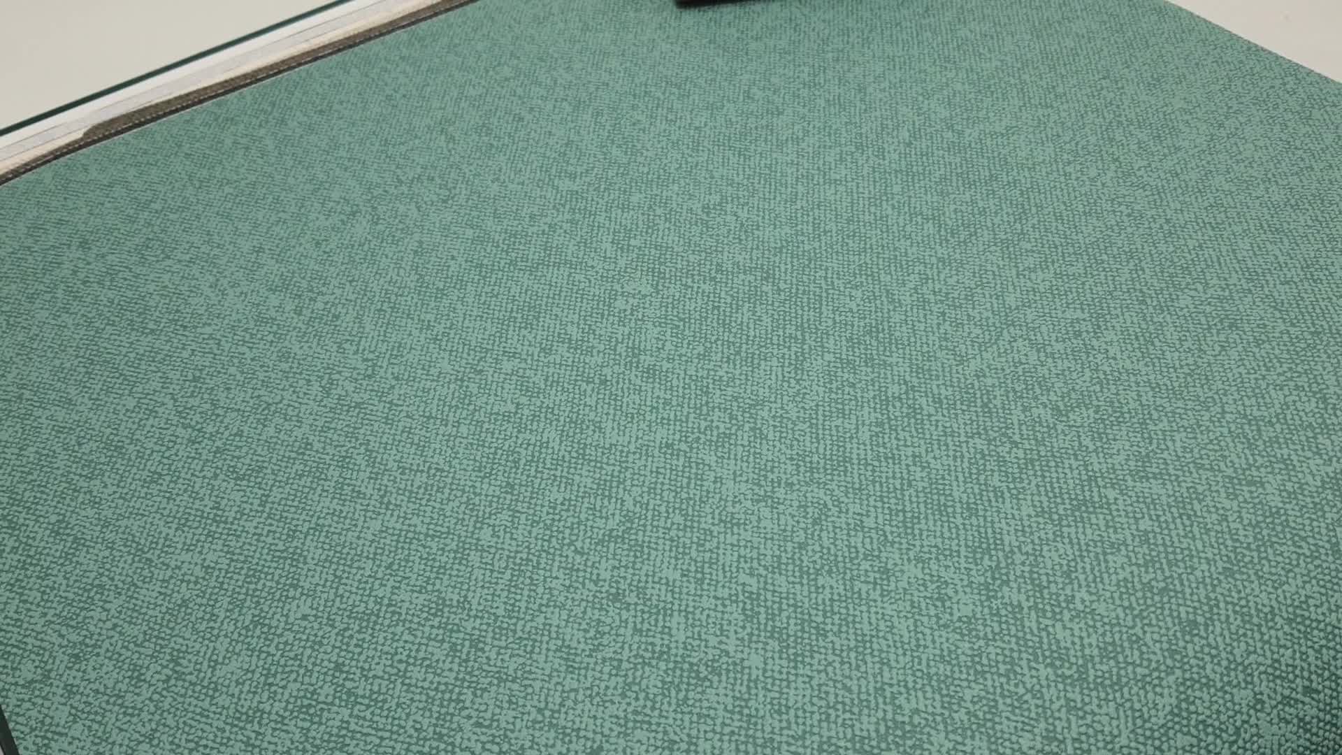 Türkiz dekor tapéta textil hatású mintával