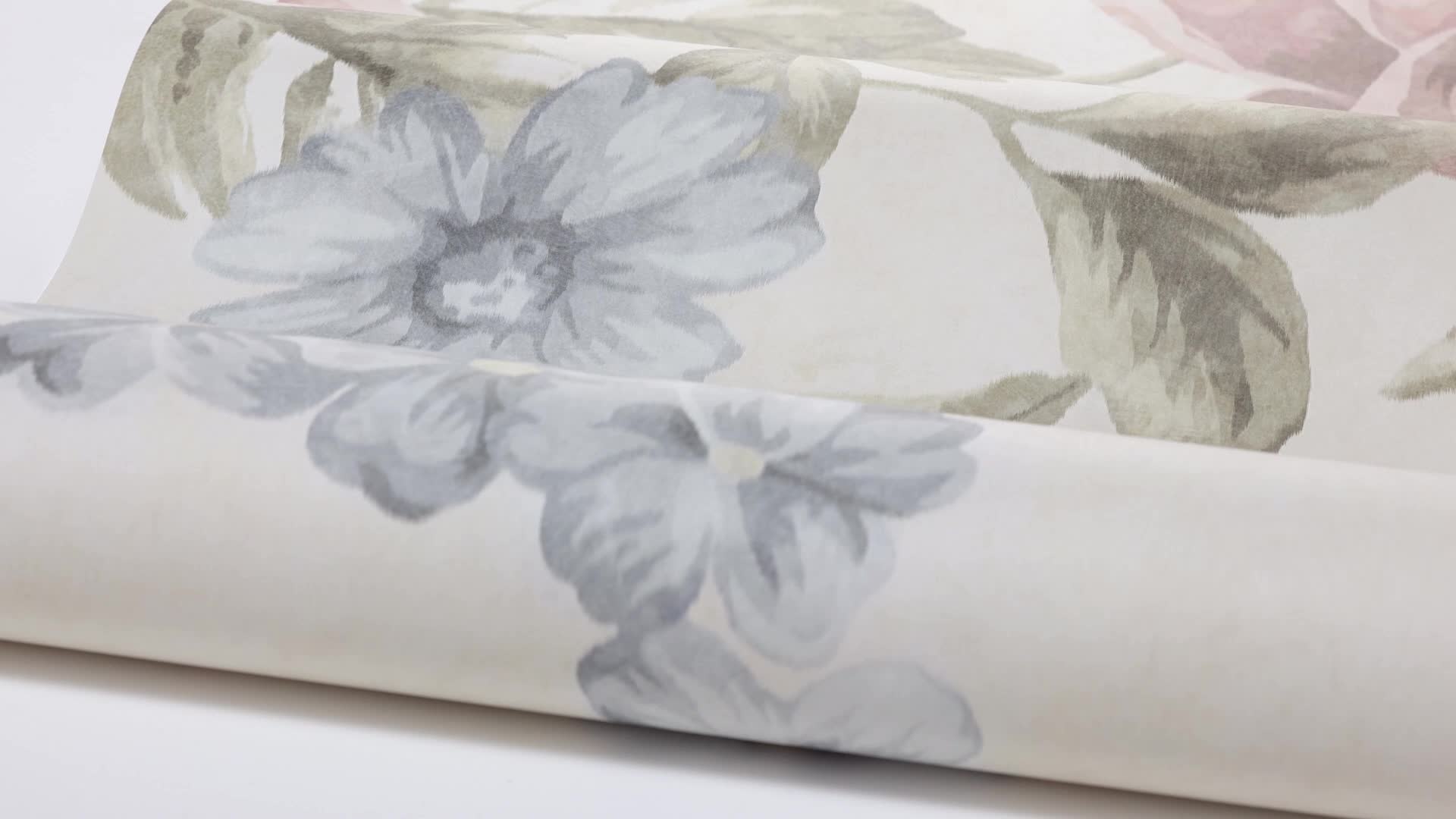 Vlies fotótapéta óriás romantikus rózsa mintákkal