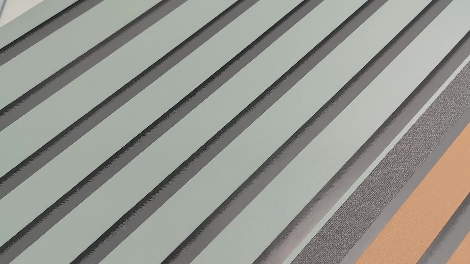 Dekorléc mintás design tapéta petrol zöld és sötét szürke