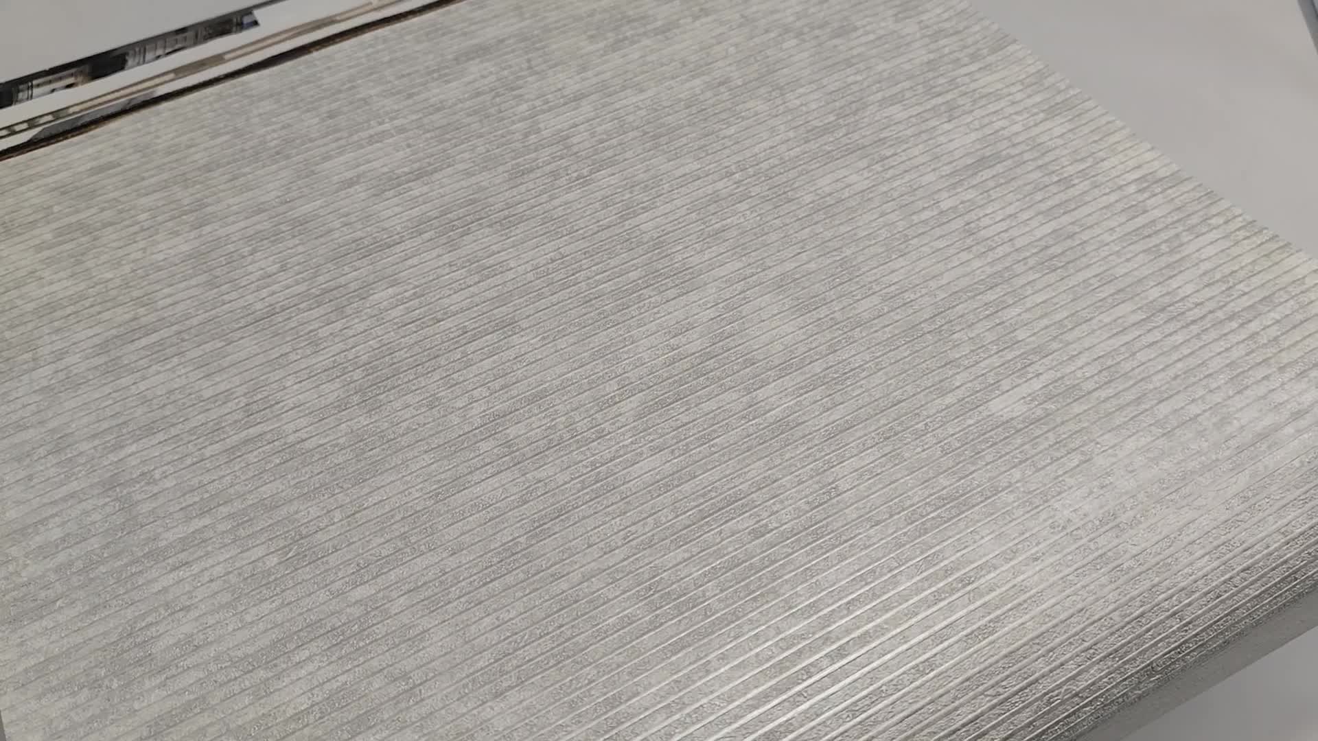 Design tapéta gyöngyház struktúrált csíkos mintával