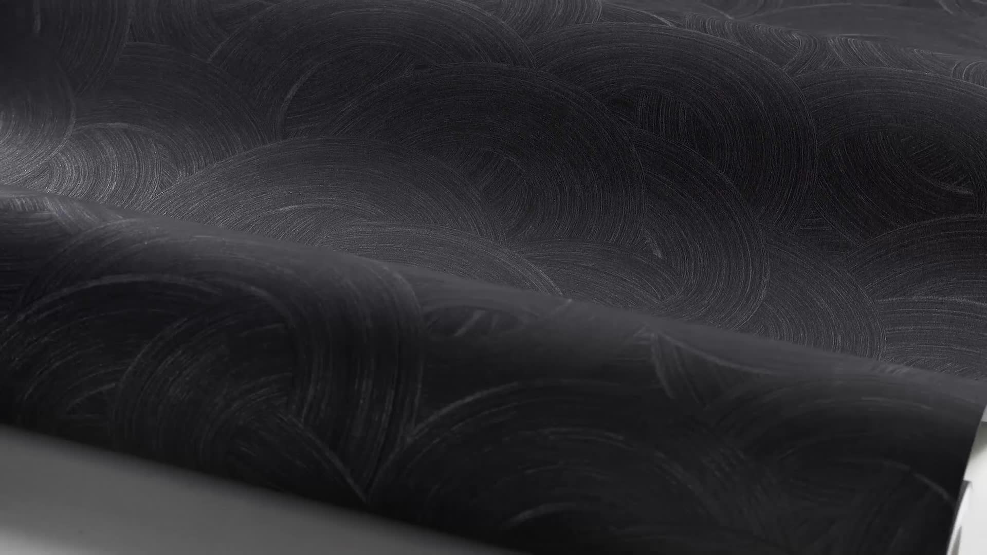 Design tapéta antracit félkör geometrikus mintával