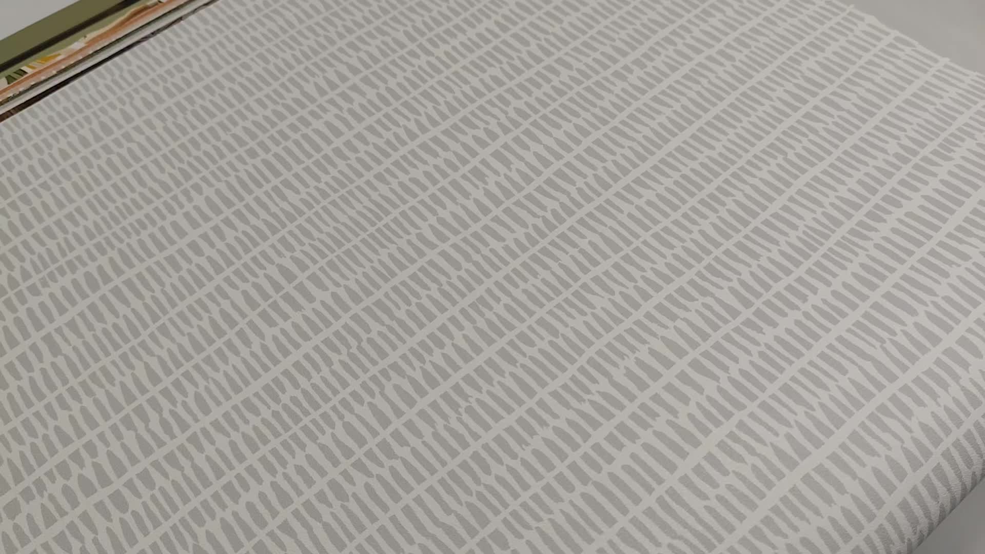 Szürke dekor tapéta absztrakt csíkos mintával