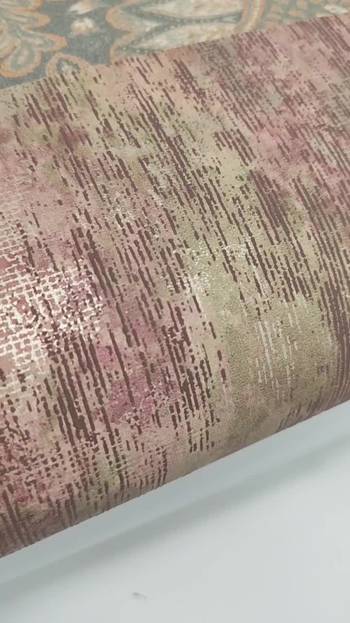 Angol design tapéta koptatott hatású mintával