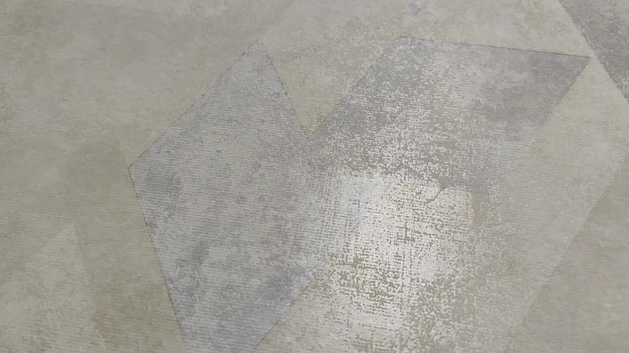 Dekor tapéta modern stílusban szürkés beige geometrai mintával