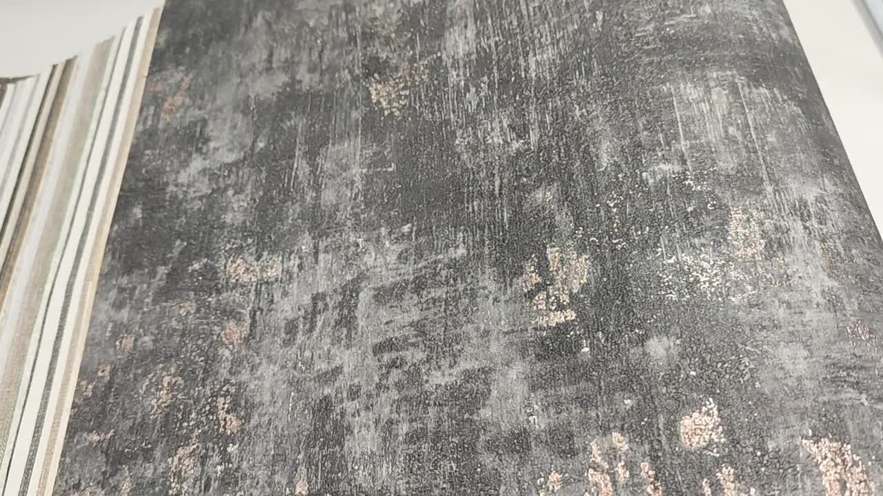 Vinyl tapéta antracit patináns beton mintával