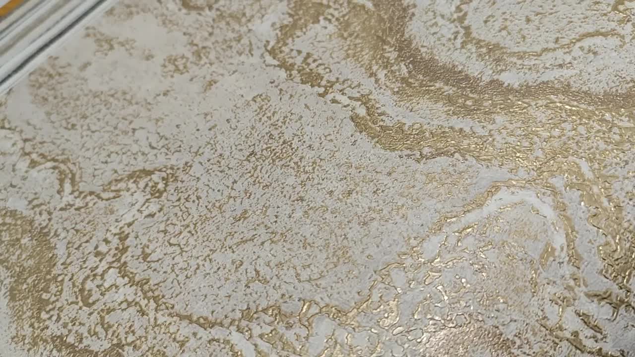 Bézs arany márvány mintás vinyl tapéta