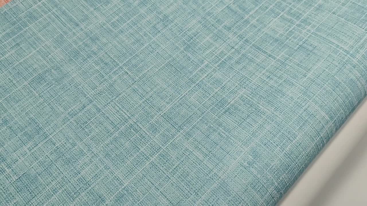 Dekor tapéta sötétkék színű szőtt hatású mintával