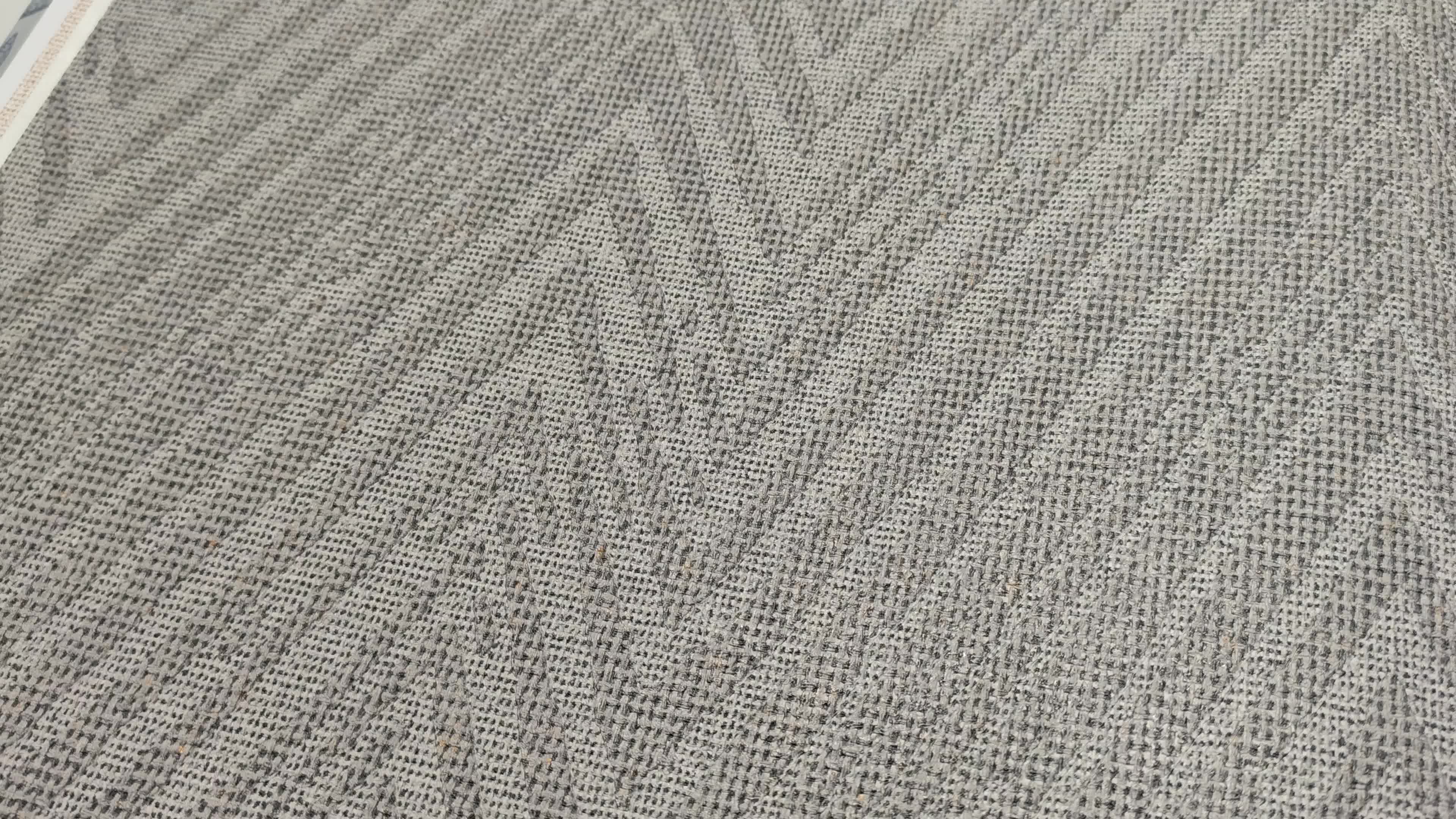 Dekor tapéta szürke színű cikk cakk mintával