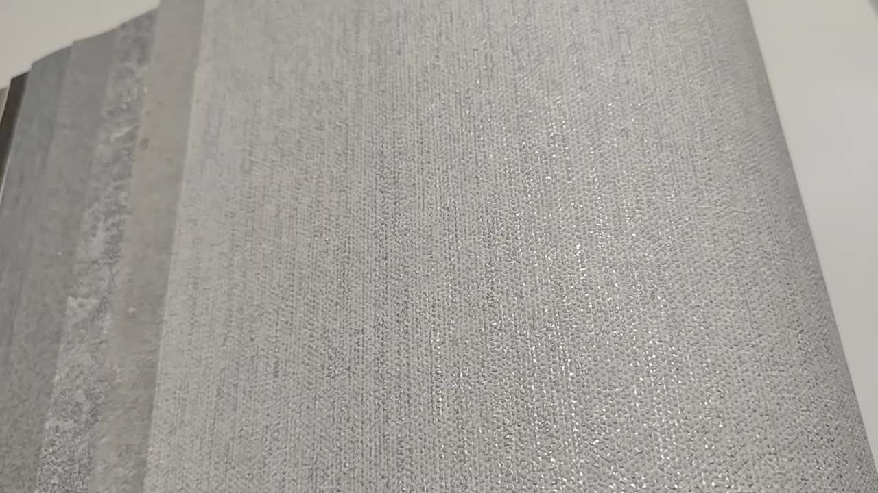 Szürke textil mintás vlies dekor tapéta mosható