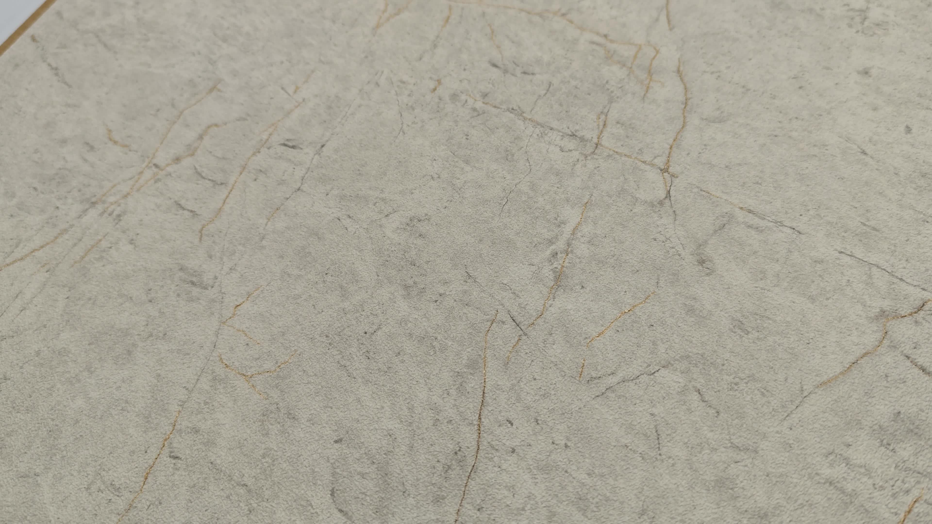 Mosható tapéta márványhatású mintával beige és réz színben