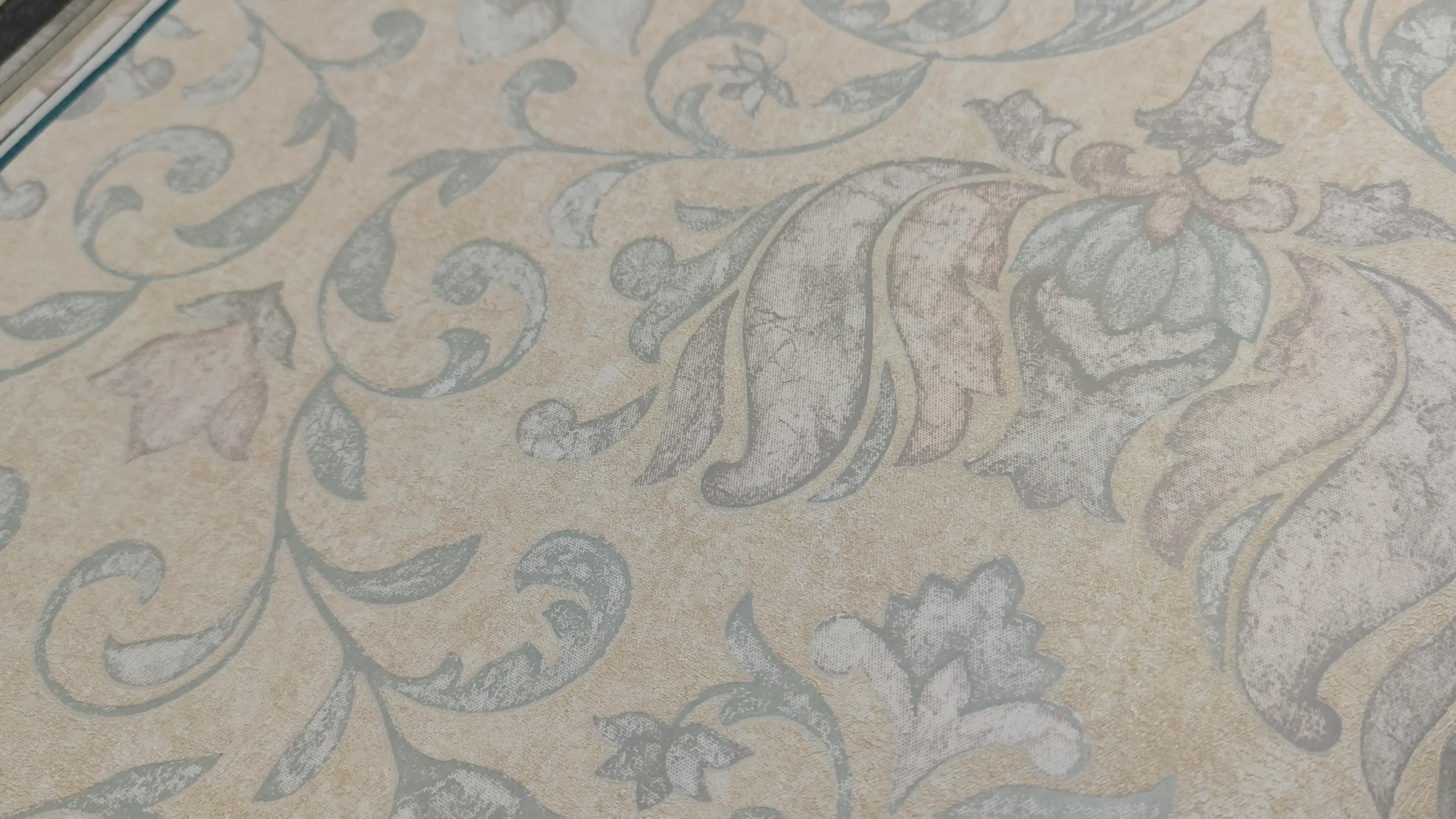 Damaszt mintás vinyl tapéta