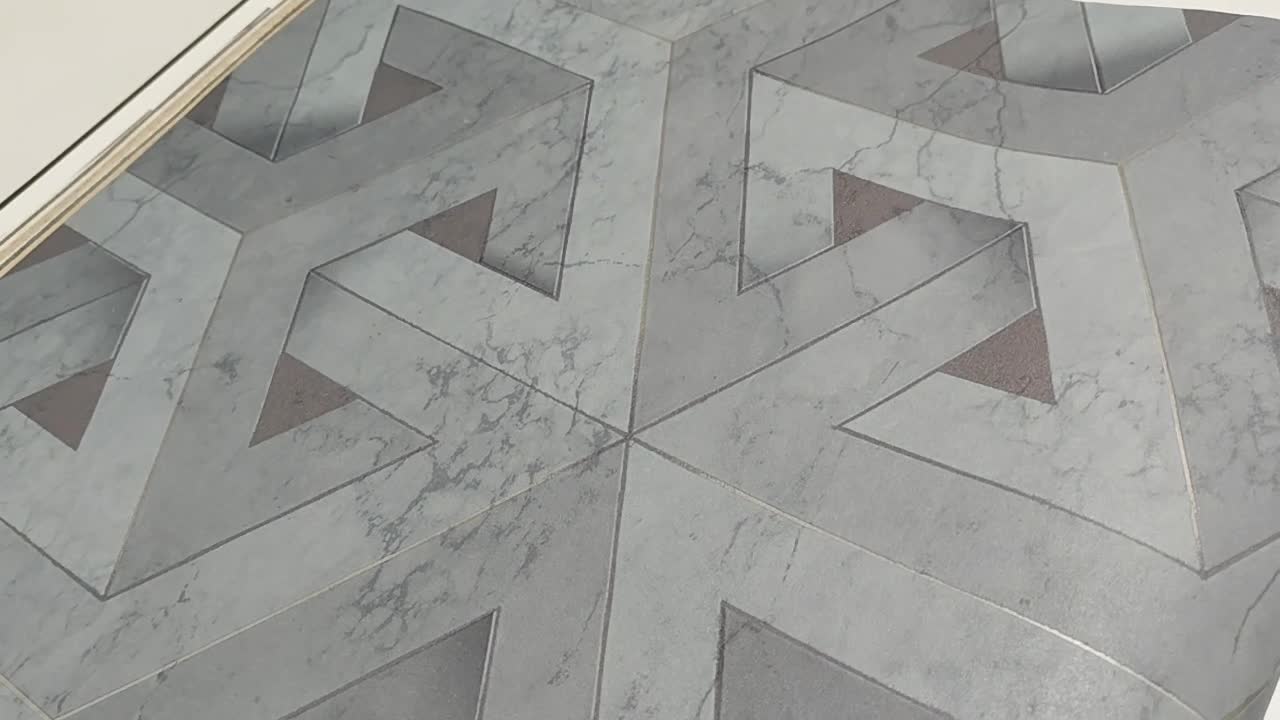 Fekete modern vlies geometrikus dekor tapéta