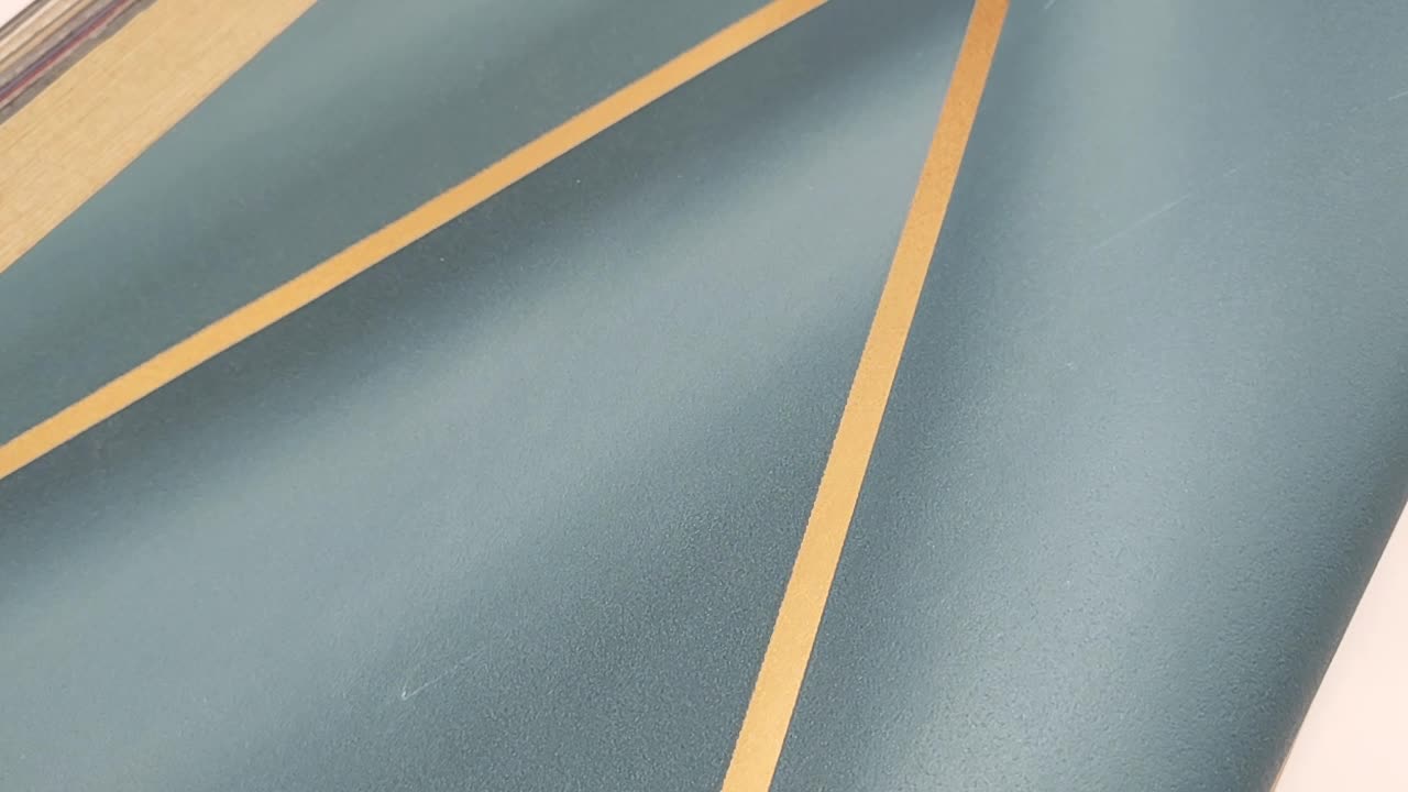 Sötétzöld modern geometrikus mintás design tapéta