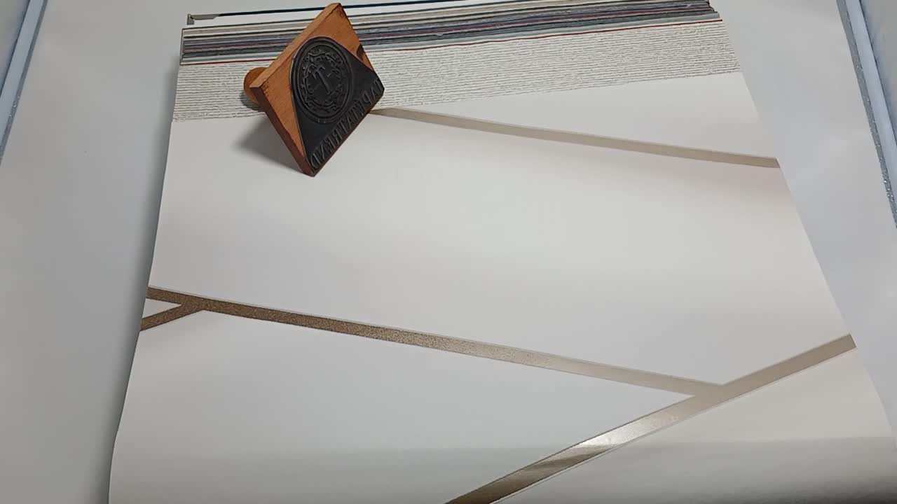 Krémfehér arany modern geometrikus dekor tapéta