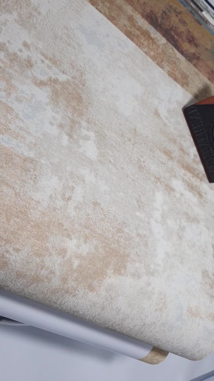 Bézs antik vakolat hatású vlies design tapéta