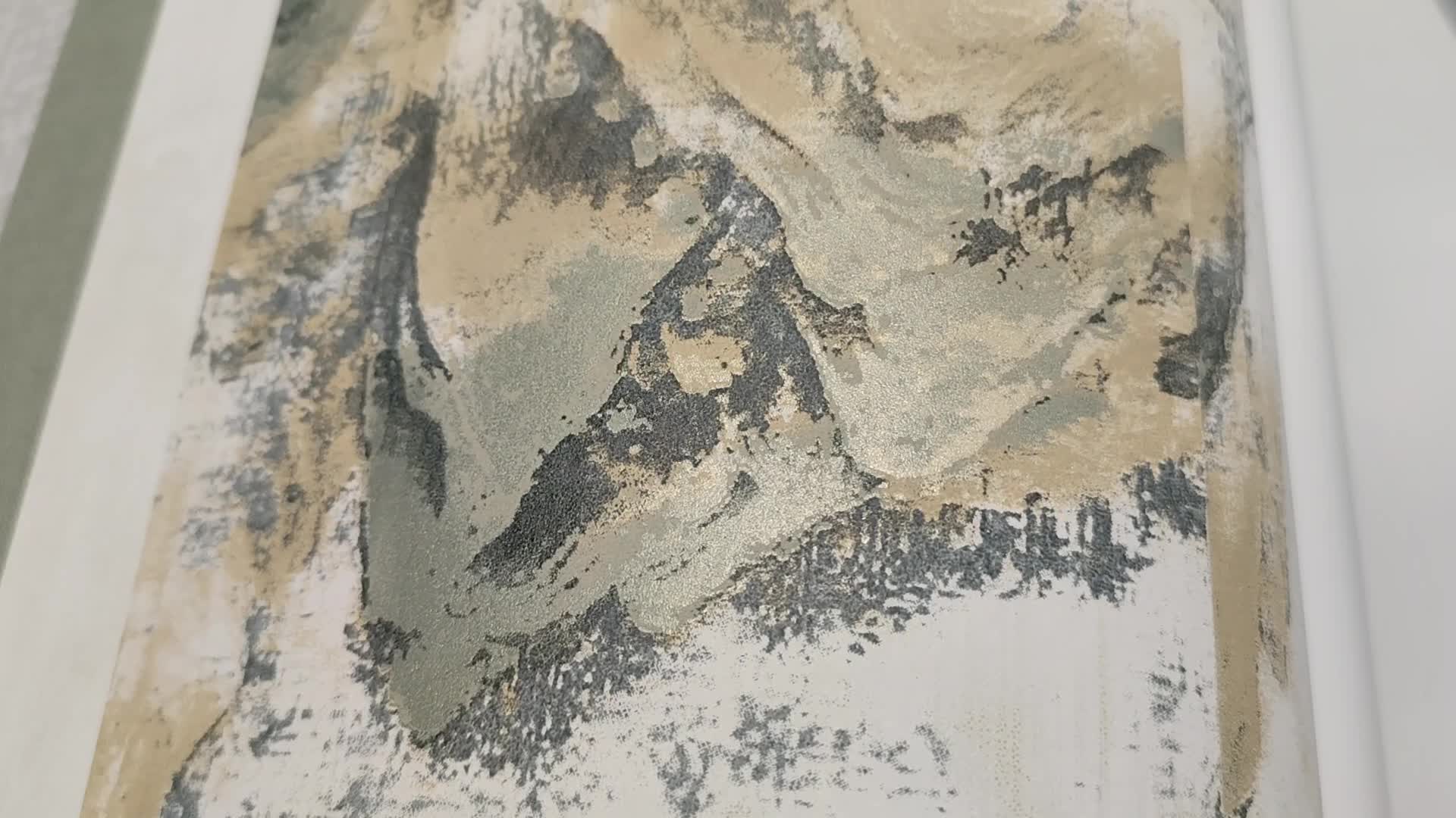 Japán stílusú hegység mintás vlies design tapéta